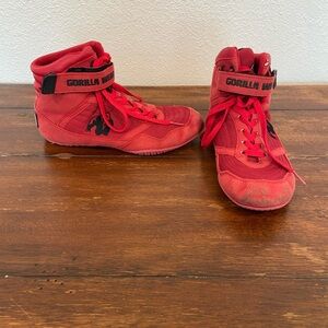 Gorilla High-Top Velcro, Lace-up Training Shoes, Combat, Lifting, Sports